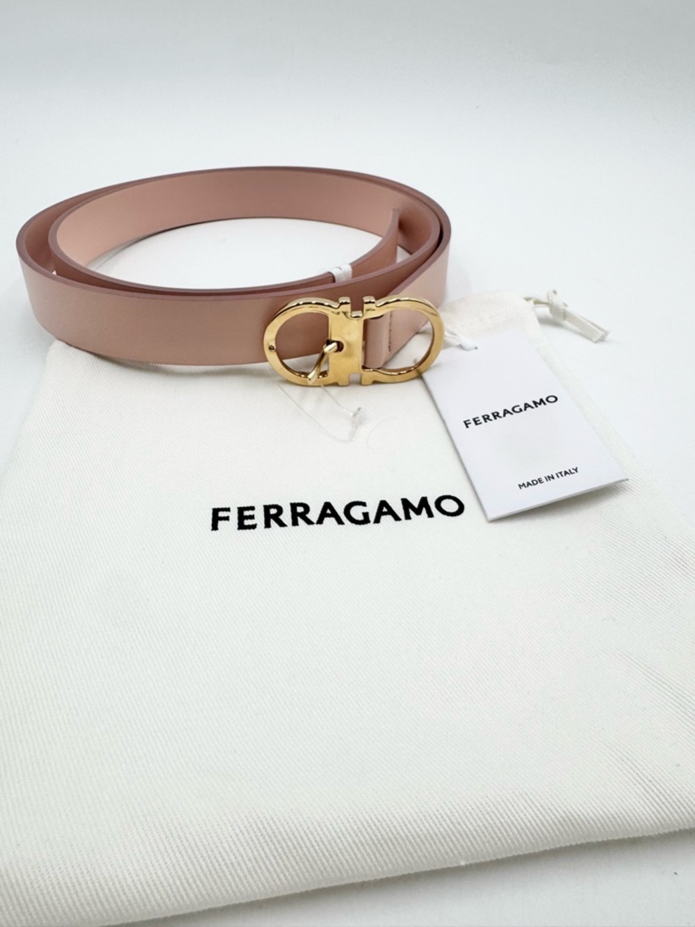 Salvatore Ferragamo Gancini belt - 100